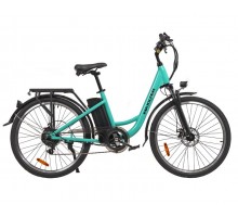 Електричний велосипед Maxxter CITY 2.0 (LightBlue) 250W (світло-синій)