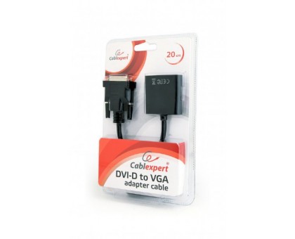 Адаптер Cablexpert AB-DVID-VGAF-01, DVI-D - VGA Адаптер Cablexpert AB-DVID-VGAF-01, DVI-D - VGA