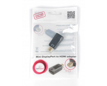 Адаптер-перехідник A-mDPM-HDMIF-01, Mini DisplayPort в HDMI