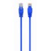 Патч корд Cablexpert PP12-5M/B, UTP, категорія. 5E, литий, 50u" штекер із фіксатором, 5 м, синій