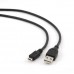 Кабель micro Cablexpert CCP-mUSB2-AMBM-1M, USB 2.0 A-тато/Micro B-тато, 1 м.