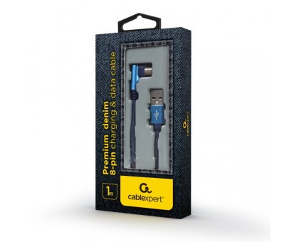 Кабель кутовий Cablexpert CC-USB2J-AMmBML-1M-BL, USB 2.0 A-тато/Micro B-тато, 1,0 м. Кабель кутовий Cablexpert CC-USB2J-AMmBML-1M-BL, USB 2.0 A-тато/Micro B-тато, 1,0 м.