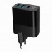 Мережеве ЗУ Gembird TA-UC-PDQC30LCD-BK-02