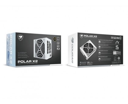 Блок живлення Cougar POLAR X2 1050, 1050 Вт, 80 Plus Platinum, модульний, ATX 3.0, Modular, 135мм Silent Fan Блок живлення Cougar POLAR X2 1050, 1050 Вт, 80 Plus Platinum, модульний, ATX 3.0, Modular, 135мм Silent Fan
