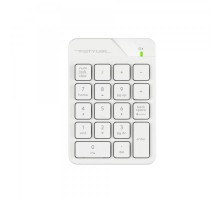 Клавіатура цифрова бездротова A4Tech FGK21C (White), колір білий
