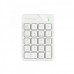 Клавіатура цифрова бездротова A4Tech FGK21C (White), колір білий