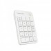 Клавіатура цифрова бездротова A4Tech FGK21C (White), колір білий