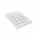 Клавіатура цифрова бездротова A4Tech FGK21C (White), колір білий