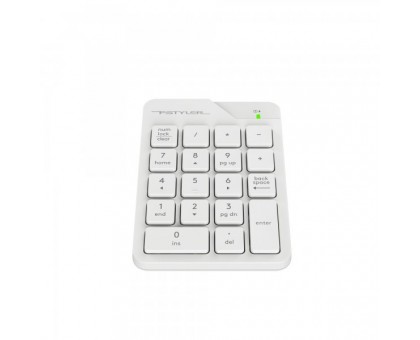 Клавіатура цифрова бездротова A4Tech FGK21C (White), колір білий Клавіатура цифрова бездротова A4Tech FGK21C (White), колір білий