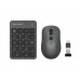Комплект бездротовий клавіатура цифрова з мишою A4Tech Fstyler FG1600C Air2 (Grey), сірий колір