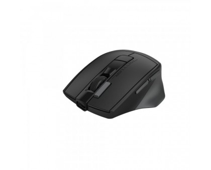 Миша бездротова A4Tech FB45CS Air2 (Smoky Grey), безшумна Fstyler, BT+RF (Combo), 2000DPI, USB, вбудований акумулятор, сірий+чорний