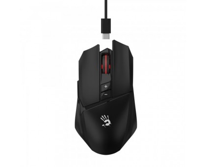 Миша ігрова бездротова A4-Tech Bloody R36 Ultra (Stone Black), чорна