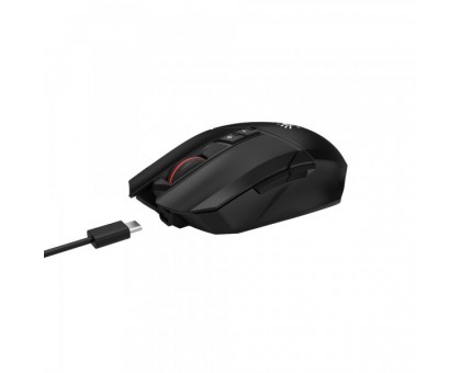 Миша ігрова бездротова A4-Tech Bloody R36 Ultra (Stone Black), чорна