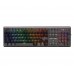 Клавіатура A4Tech FS100 (Stone Black), механічна ігрова, неонове підсвічування, USB, FS Switches, чорна