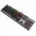 Клавіатура A4Tech FS100 (Stone Black), механічна ігрова, неонове підсвічування, USB, FS Switches, чорна