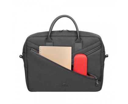 сумка для ноутбука 15 RivaCase 8124 (Black) ECO чорна сумка для ноутбука 15 RivaCase 8124 (Black) ECO чорна