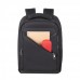 Рюкзак для ноутбука RivaCase 8126 (Black) ECO 15", ECO Колекція "Clark", чорний