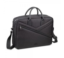 Сумка для ноутбука 15.6" RIVACASE 8134 (Black) ECO, Колекція "Clark", чорна