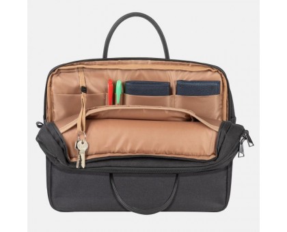 Сумка для ноутбука 15.6" RIVACASE 8134 (Black) ECO, Колекція "Clark", чорна Сумка для ноутбука 15.6" RIVACASE 8134 (Black) ECO, Колекція "Clark", чорна