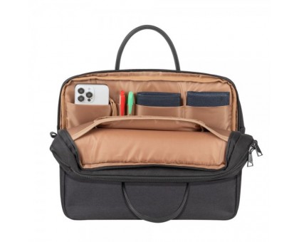 Сумка для ноутбука 15.6" RIVACASE 8134 (Black) ECO, Колекція "Clark", чорна Сумка для ноутбука 15.6" RIVACASE 8134 (Black) ECO, Колекція "Clark", чорна