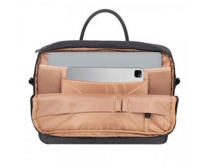 Сумка для ноутбука 15.6" RIVACASE 8134 (Black) ECO, Колекція "Clark", чорна Сумка для ноутбука 15.6" RIVACASE 8134 (Black) ECO, Колекція "Clark", чорна