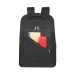 Рюкзак для ноутбука 17.3 RivaCase 8164 (Black) ECO чорний
