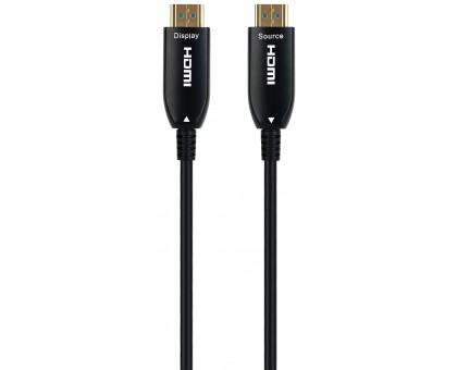 Кабель Cablexpert CCBP-HDMI8K-AOC-20M-EU, (AOC) HDMI V.2.1, 8К 60Гц/4К 144Гц, позолочені конектори, 20 м Кабель Cablexpert CCBP-HDMI8K-AOC-20M-EU, (AOC) HDMI V.2.1, 8К 60Гц/4К 144Гц, позолочені конектори, 20 м