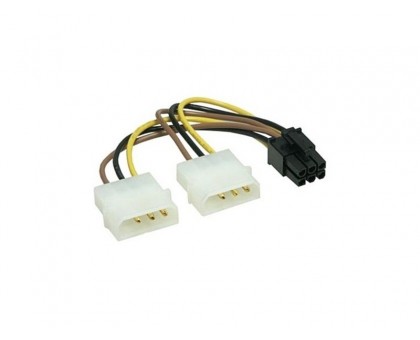 Кабель Gembird CC-PSU-6, внутрішній кабель живлення для PCI express Кабель Gembird CC-PSU-6, внутрішній кабель живлення для PCI express