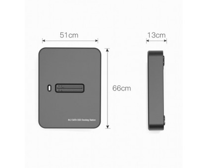 Док-станція для жорстких дисків USB Type-C Gembird DD-U3M2 M.2 SATA & NVME SSD Док-станція для жорстких дисків USB Type-C Gembird DD-U3M2 M.2 SATA & NVME SSD