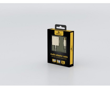Адаптер Cablexpert A-CM-3.5FP-01, USB-C - стерео-аудио 3.5 mm + USB-C (живлення) (CDLA) Адаптер Cablexpert A-CM-3.5FP-01, USB-C - стерео-аудио 3.5 mm + USB-C (живлення) (CDLA)
