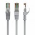 Патч корд Cablexpert PP6U-CU-3M, UTP, категорія. 6, литий, 50u" штекер із фіксатором, 3 м, сірий