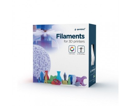 Філамент для 3D-принтера 3DP-PLA1.75-01-S , PLA, 1.75 мм, сріблястий Філамент для 3D-принтера 3DP-PLA1.75-01-S , PLA, 1.75 мм, сріблястий
