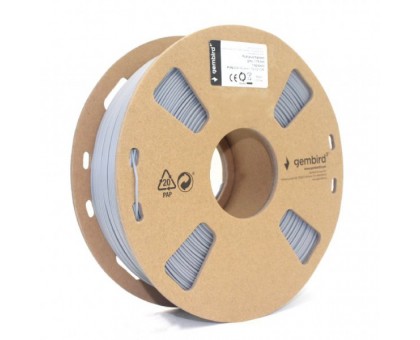 Філамент для 3D-принтера Gembird 3DP-PLA+1.75-01-GR , PLA+, 1.75 мм, сірий Філамент для 3D-принтера Gembird 3DP-PLA+1.75-01-GR , PLA+, 1.75 мм, сірий