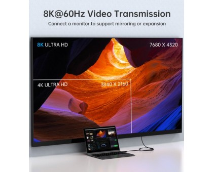Кабель Choetech XCC-1040, преміум якість USB4 Gen 3, С-папа/C-папа, 2 м. Кабель Choetech XCC-1040, преміум якість USB4 Gen 3, С-папа/C-папа, 2 м.