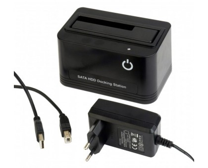 Док-станція для жорсткого дисків Gembird HD32-U2S-5, 2.5 \ 3.5 SATA HDD, USB 2.0 Док-станція для жорсткого дисків Gembird HD32-U2S-5, 2.5 \ 3.5 SATA HDD, USB 2.0
