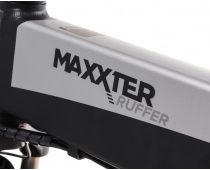 Електричний велосипед Maxxter RUFFER (black-green) 20", чорно-зелений Електричний велосипед Maxxter RUFFER (black-green) 20", чорно-зелений