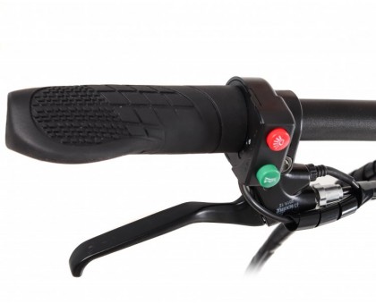 Електричний велосипед Maxxter RUFFER (black-green) 20", чорно-зелений Електричний велосипед Maxxter RUFFER (black-green) 20", чорно-зелений