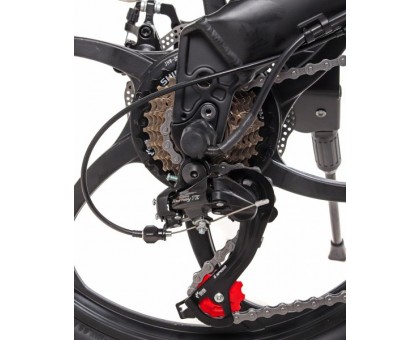 Електричний велосипед Maxxter RUFFER (black-green) 20", чорно-зелений Електричний велосипед Maxxter RUFFER (black-green) 20", чорно-зелений
