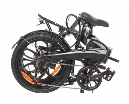 Електричний велосипед Maxxter RUFFER (black-green) 20", чорно-зелений Електричний велосипед Maxxter RUFFER (black-green) 20", чорно-зелений