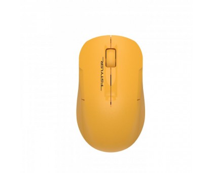 Миша бездротова A4Tech Fstyler FG15CS Air2 (Yellow),  USB, колір жовтий
