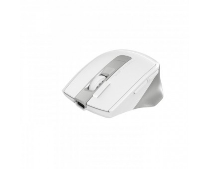 Миша бездротова A4Tech FB45CS Air2 (Silver White), безшумна Fstyler, BT+RF (Combo), 2000DPI, USB, вбудований акумулятор, сірий+білий Миша бездротова A4Tech FB45CS Air2 (Silver White), безшумна Fstyler, BT+RF (Combo), 2000DPI, USB, вбудований акумулятор, сірий+білий