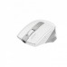 Миша бездротова A4Tech FB45CS Air2 (Silver White), безшумна Fstyler, BT+RF (Combo), 2000DPI, USB, вбудований акумулятор, сірий+білий