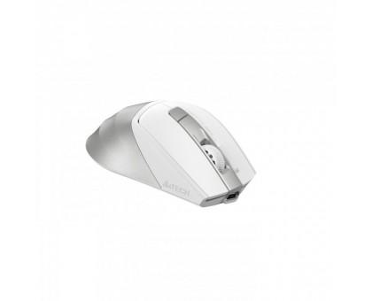 Миша бездротова A4Tech FB45CS Air2 (Silver White), безшумна Fstyler, BT+RF (Combo), 2000DPI, USB, вбудований акумулятор, сірий+білий Миша бездротова A4Tech FB45CS Air2 (Silver White), безшумна Fstyler, BT+RF (Combo), 2000DPI, USB, вбудований акумулятор, сірий+білий