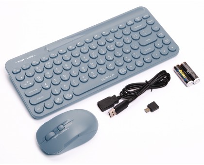 Комплект клавіатура+мишка A4Tech FG3200 Air2 (Blue) Fstyler, бездротовий, колір блакитний Комплект клавіатура+мишка A4Tech FG3200 Air2 (Blue) Fstyler, бездротовий, колір блакитний