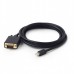 Перетворювач цифрового Mini DisplayPort сигналу в VGA відео 1.8 m Cablexpert CC-mDPM-VGAM-6