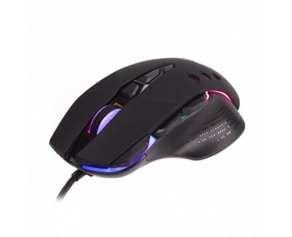Миша дротова ігрова Maxxter McG-9B-I825, Instant 825, 9 кнопок, 12800 DPI, RGB, USB, чорна Миша дротова ігрова Maxxter McG-9B-I825, Instant 825, 9 кнопок, 12800 DPI, RGB, USB, чорна