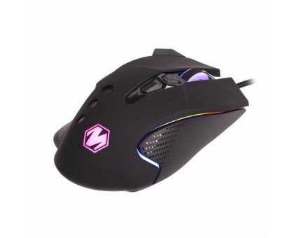 Миша дротова ігрова Maxxter McG-9B-I825, Instant 825, 9 кнопок, 12800 DPI, RGB, USB, чорна Миша дротова ігрова Maxxter McG-9B-I825, Instant 825, 9 кнопок, 12800 DPI, RGB, USB, чорна