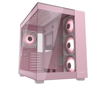 Корпус комп'ютерний Cougar FV150 RGB, рожевий