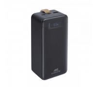 Портативний зарядний пристрій (павербанк) Rivacase RIVAPOWER VA1084 (Black), 40000 mA, PD 65W, з LCD, чорний