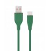 Кабель Cablexpert CC-USB2S-AMCM-1.5M-G, преміум якість USB 2.0 A-тато\С-тото,1.5 м.